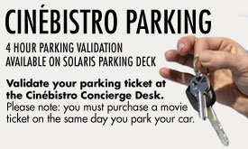 CineBistro Parking